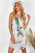 Blooming Print Sleeveless Dress